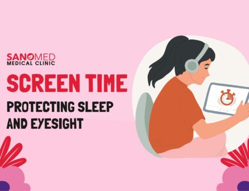 Screen time and blue light: protecting sleep and eyesight